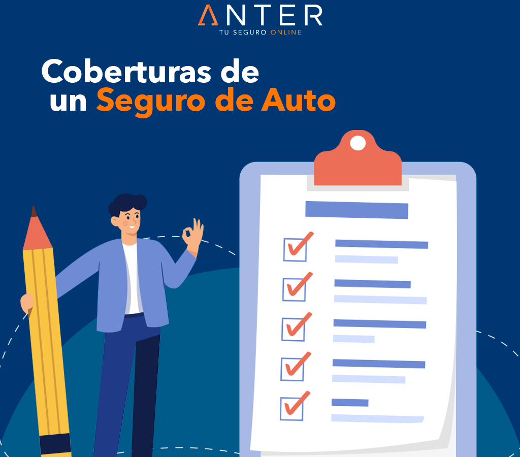 Coberturas de un seguro de auto en México